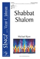 Shabbat Shalom Three-Part Mixed choral sheet music cover